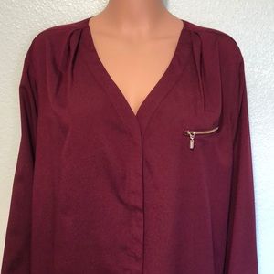 Calvin Klein 1X blouse ✨